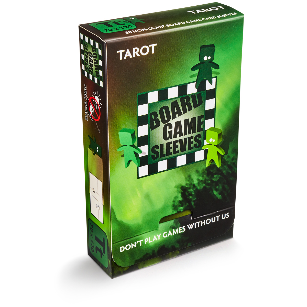 100 Board Games Sleeves Tarot 70 x 120mm Variant Clear Kartenhülle AT-10410 